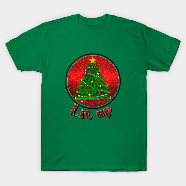 Little tree lit up T-Shirt by Sinmara